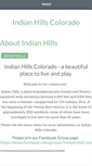 Mobile Screenshot of indianhillscolorado.com